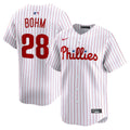 Philadelphia Phillies Alec Bohm Nike Home Limited Player Jersey - White