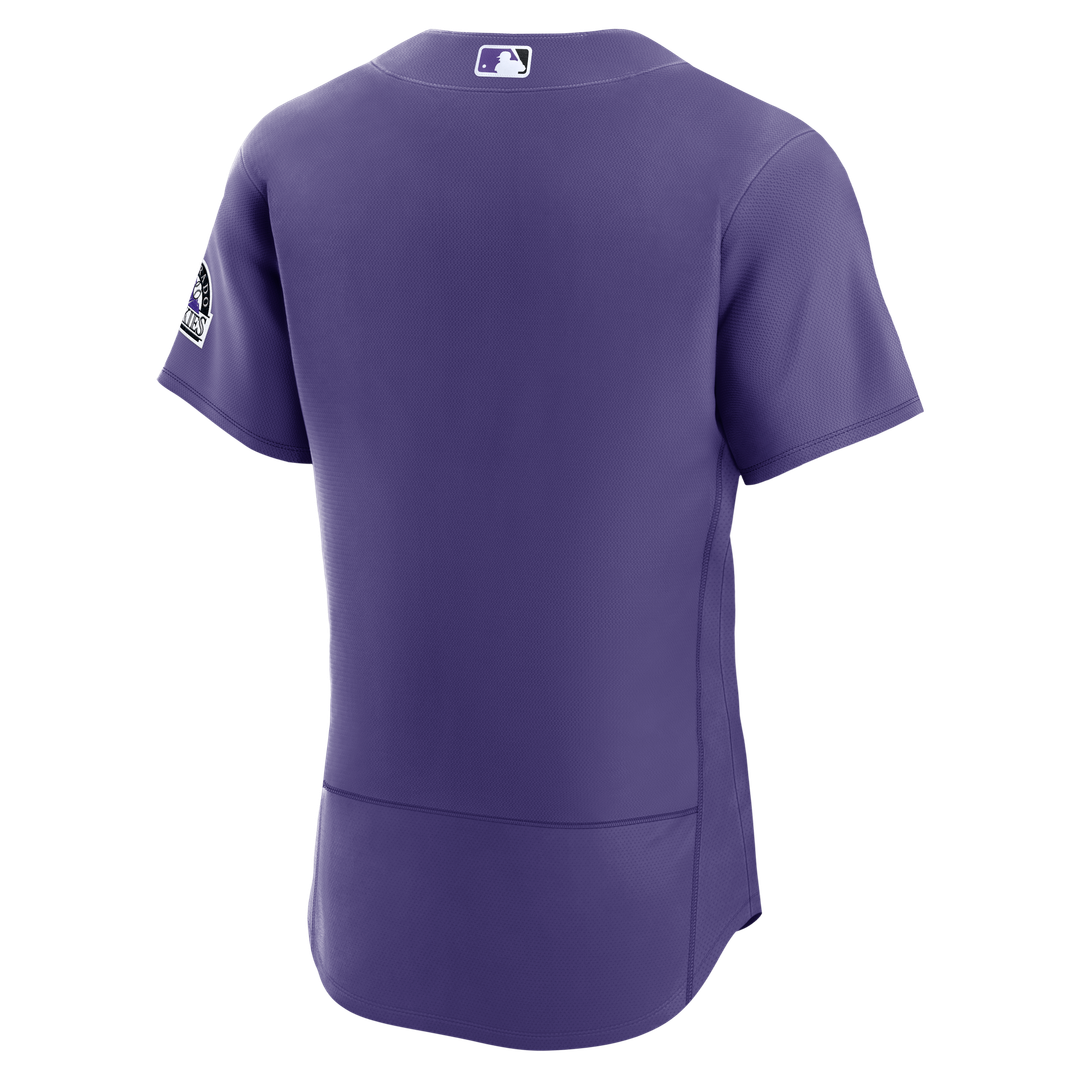 Colorado Rockies Nike Alternate Authentic Jersey - Purple