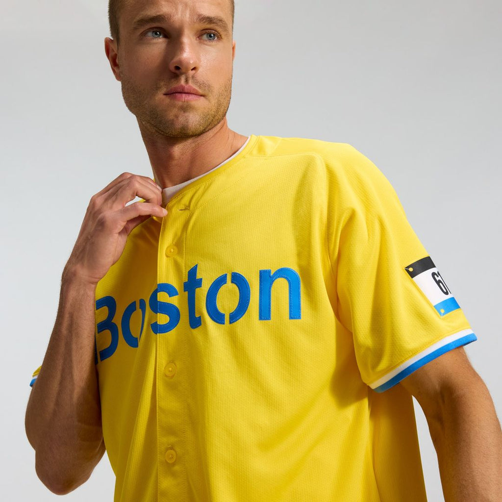 Boston Red Sox Nike City Connect Limited Jersey - Gold