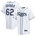 Tampa Bay Rays Jonathan Aranda Nike Home Replica Jersey - White