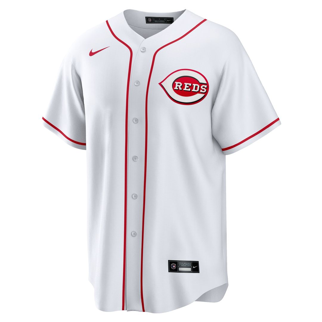 Cincinnati Reds TJ Friedl Nike Home Replica Jersey - White