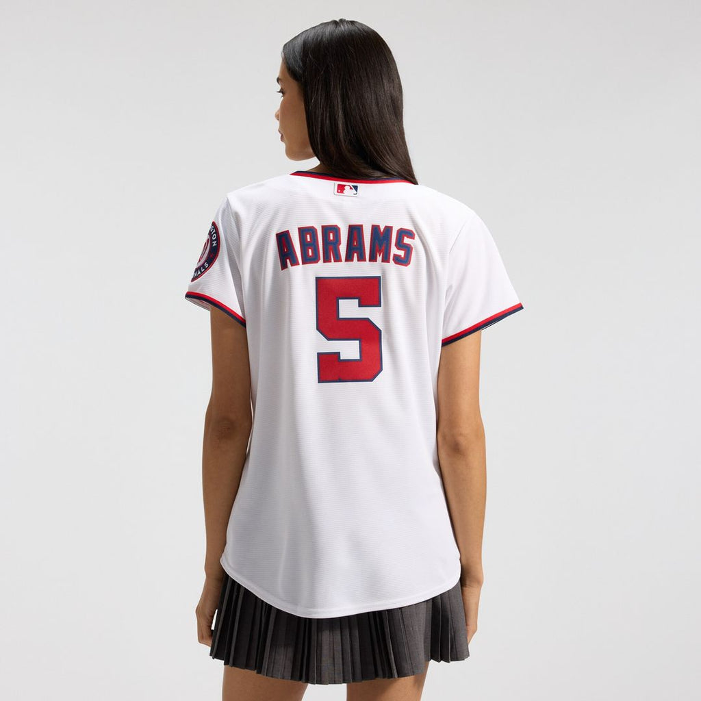Washington Nationals CJ Abrams Nike Women's Home Replica Player Jersey - White