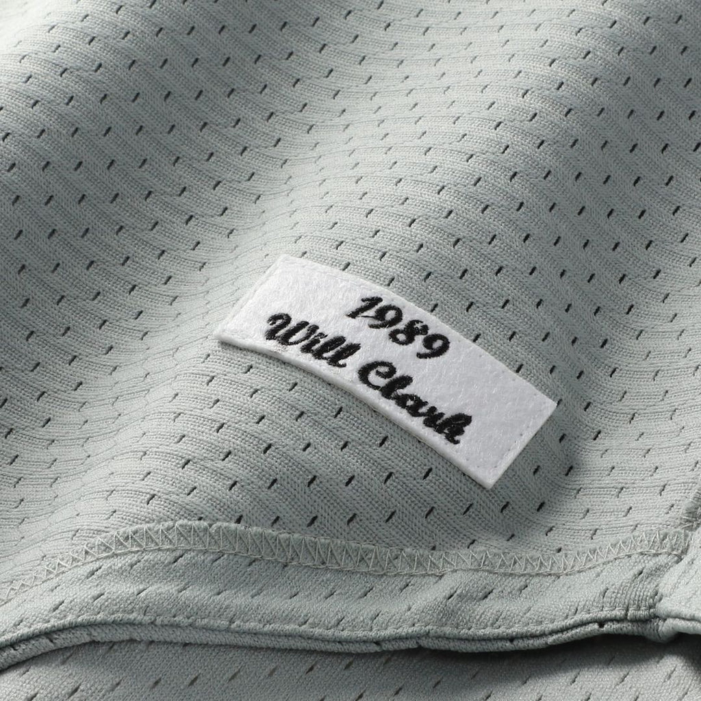 San Francisco Giants Will Clark Mitchell & Ness Authentic Batting Practice Jersey - Gray