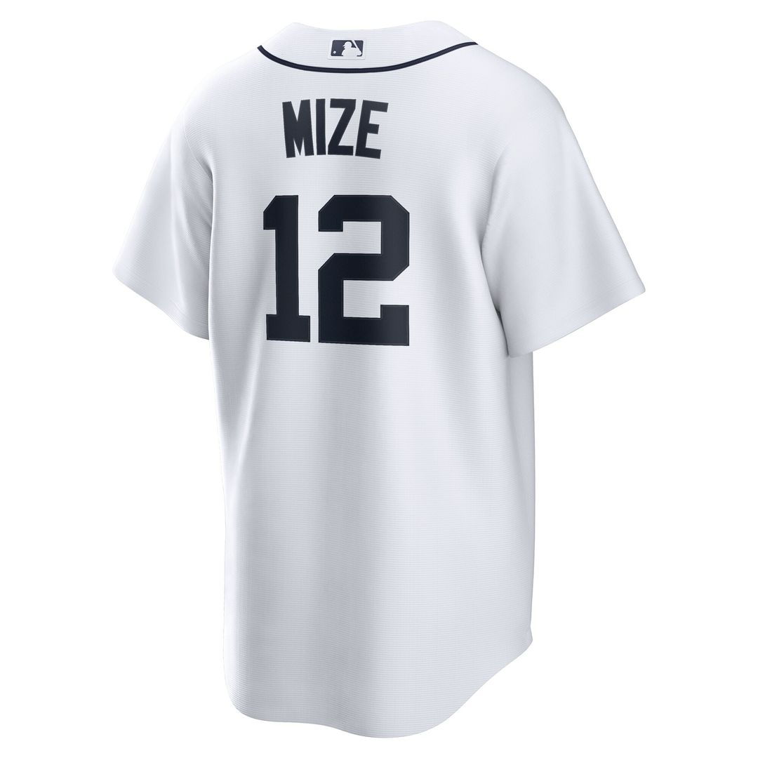 Detroit Tigers Casey Mize Nike Home Replica Jersey - White