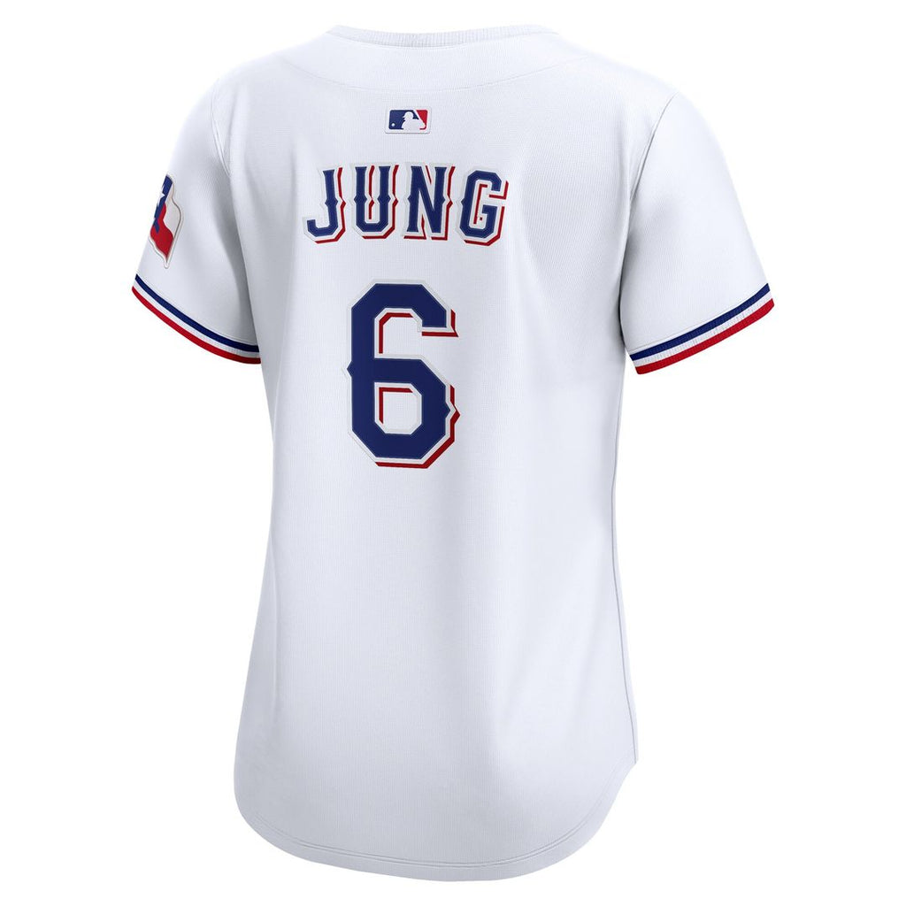 Texas Rangers Josh Jung Nike Women's Home Limited Player Jersey - White
