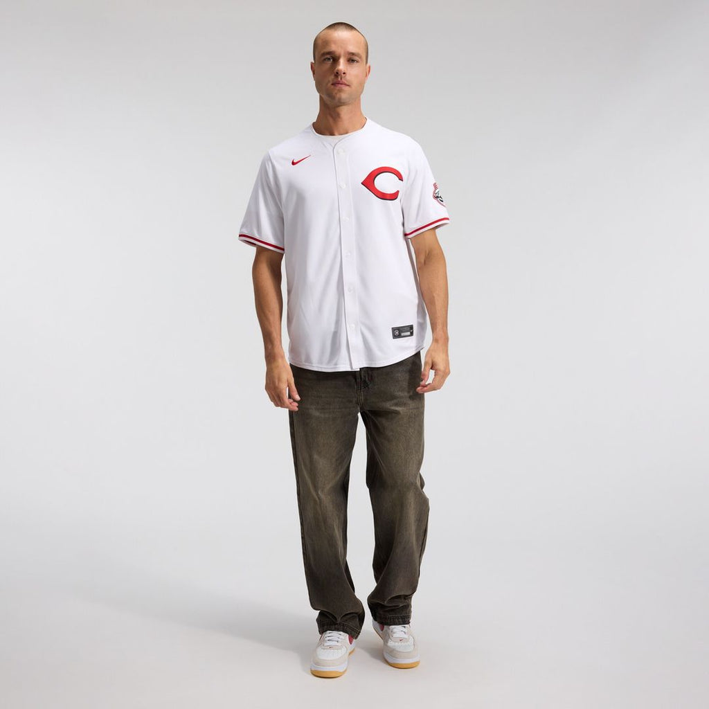 Cincinnati Reds Elly De La Cruz Nike Alternate 2 Limited Player Jersey - White