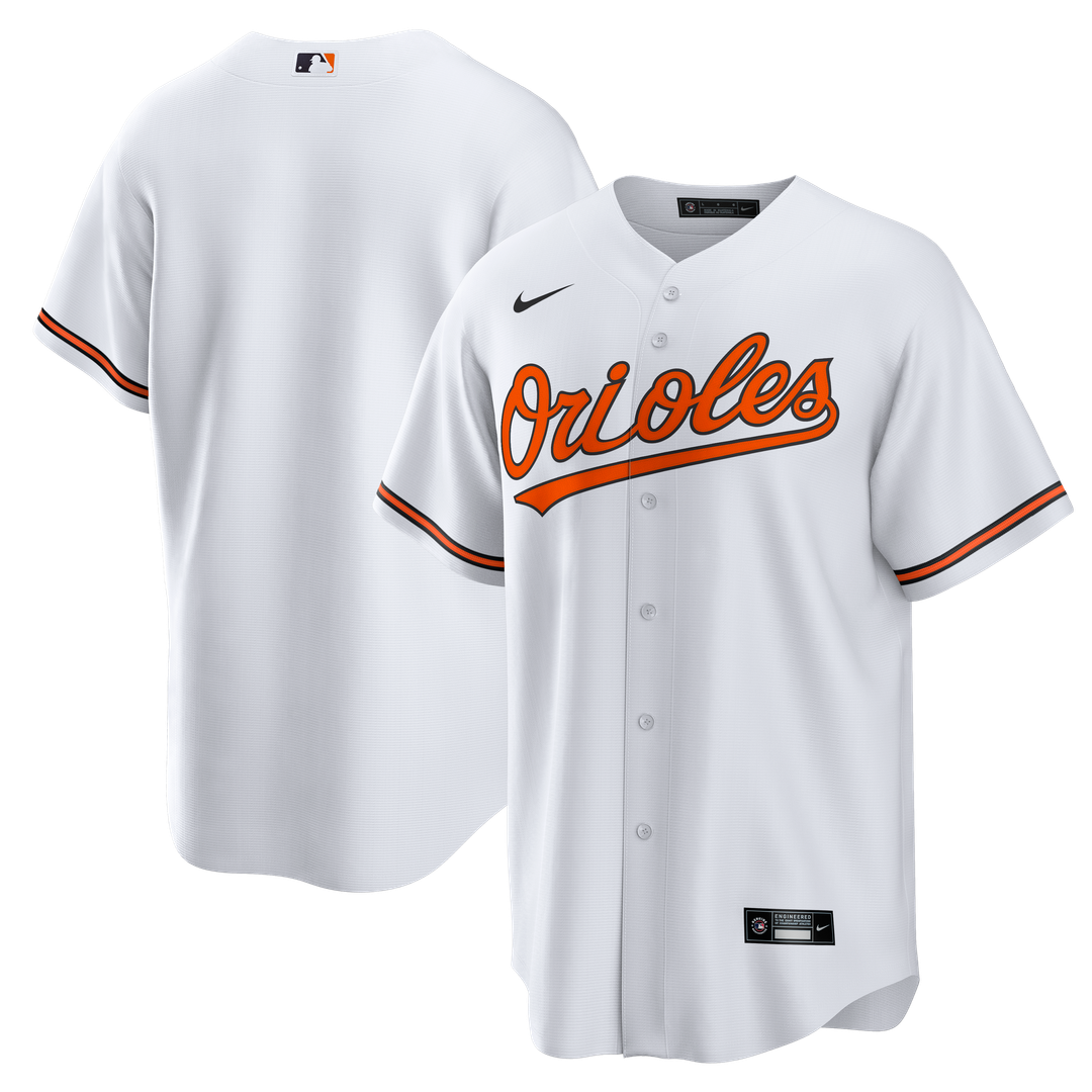 Baltimore Orioles Nike Home Big & Tall Replica Jersey - White