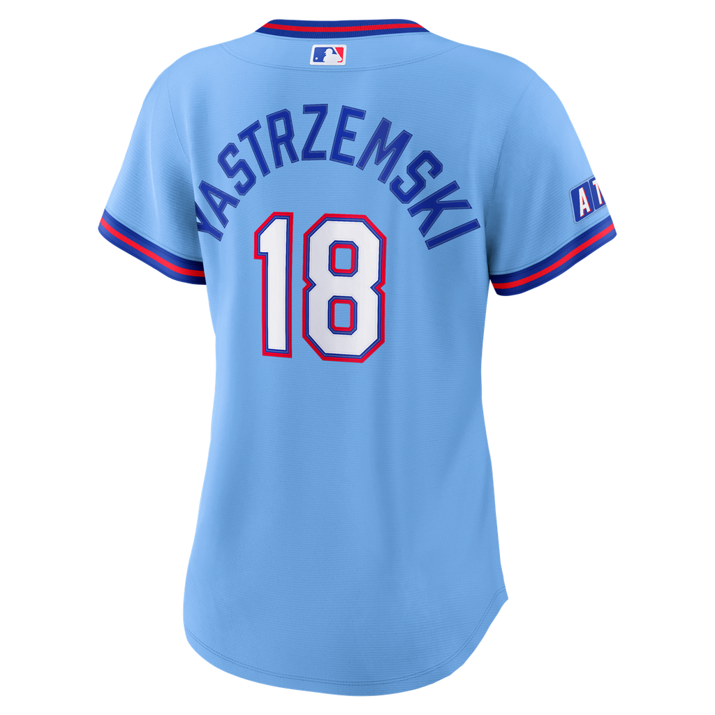 Atlanta Braves Mike Yastrzemski Nike Women's 2026 City Connect Stadium Jersey - Powder Blue