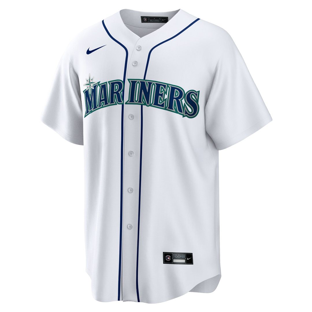 Seattle Mariners Luis Castillo Nike Home Replica Jersey - White