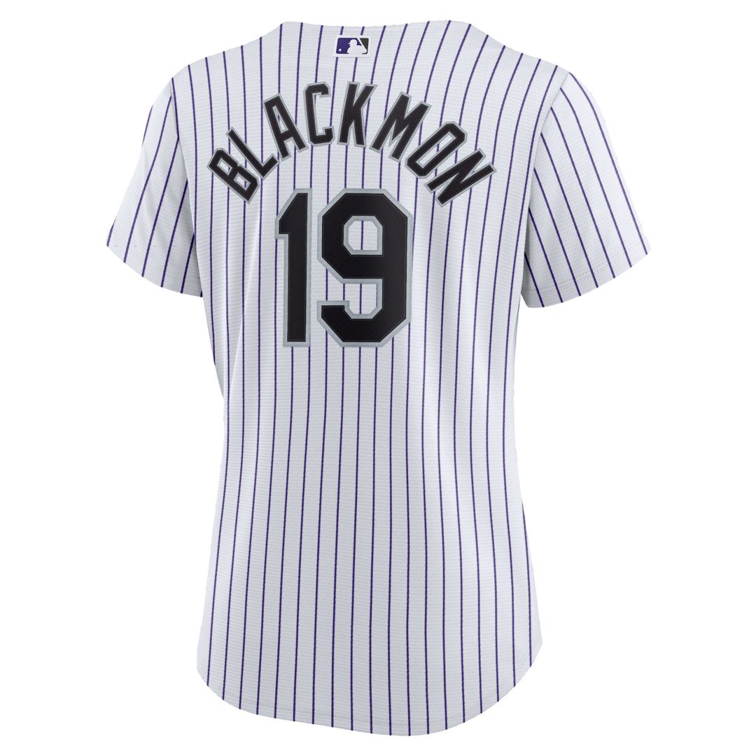 Colorado Rockies Charlie Blackmon Nike Women's Home Replica Player Jersey - White