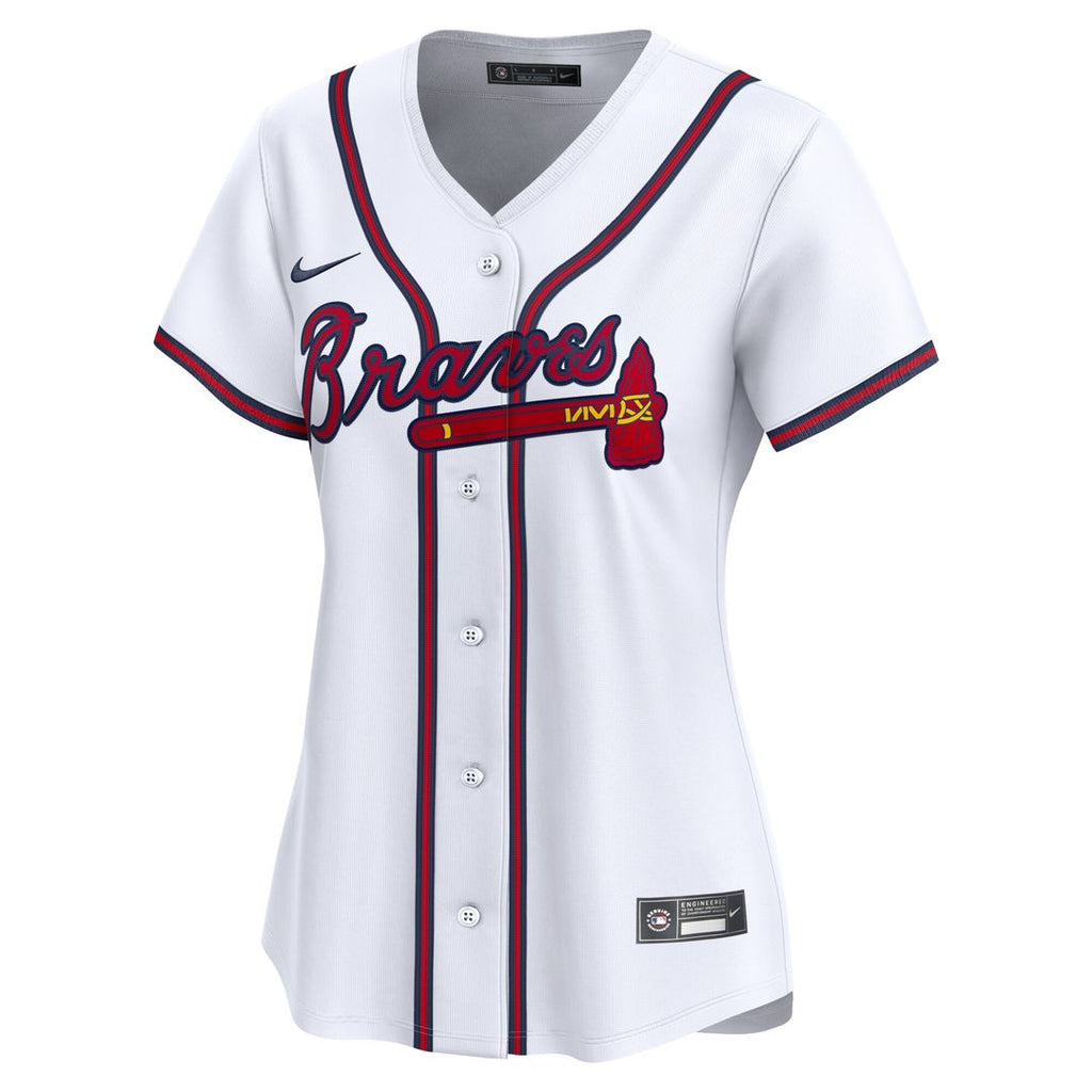 Atlanta Braves Spencer Strider Nike Women's Home Limited Player Jersey - White