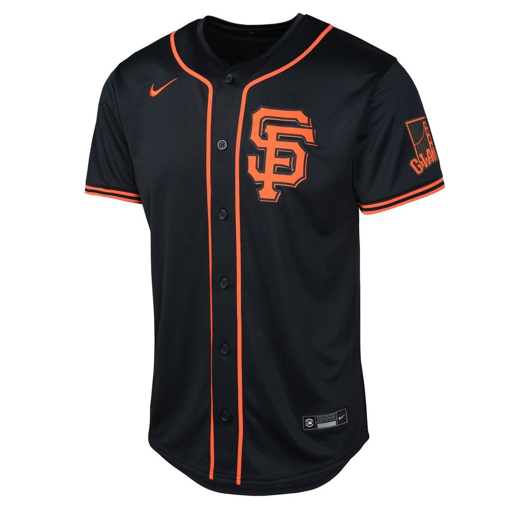 San Francisco Giants Rafael Devers Nike Youth Limited Jersey - Black