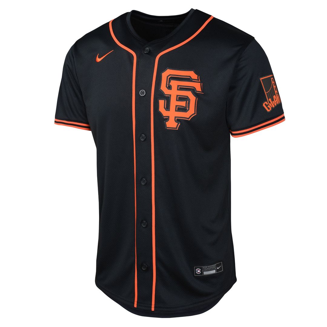 San Francisco Giants Rafael Devers Nike Youth Limited Jersey - Black