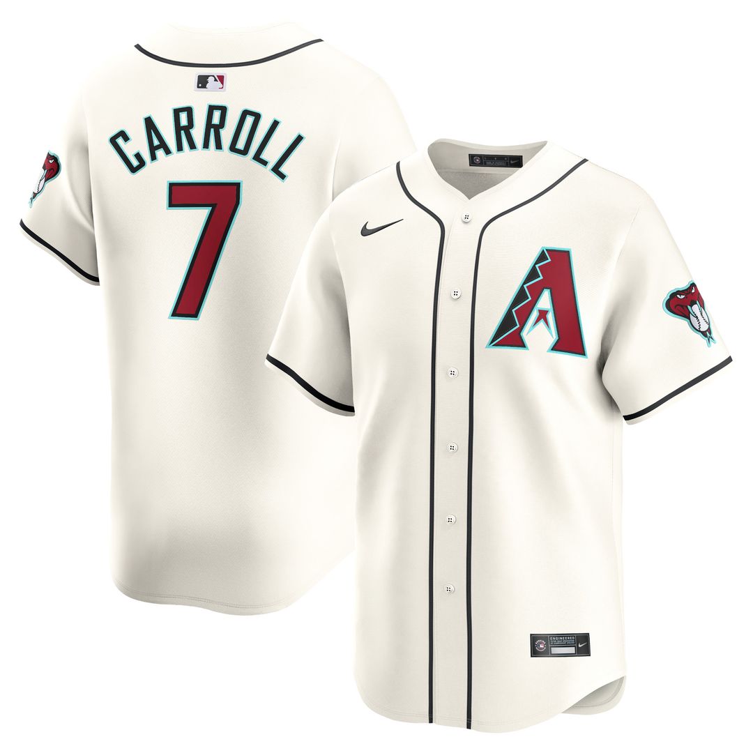 Arizona Diamondbacks Corbin Carroll Nike Home Limited Player Jersey - White