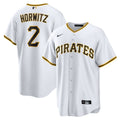 Pittsburgh Pirates Spencer Horwitz Nike Home Replica Jersey - White