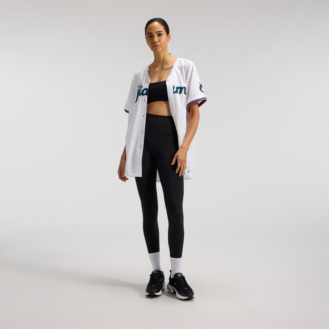 Miami Marlins Sandy Alcantara Nike Women's Home Limited Player Jersey – White