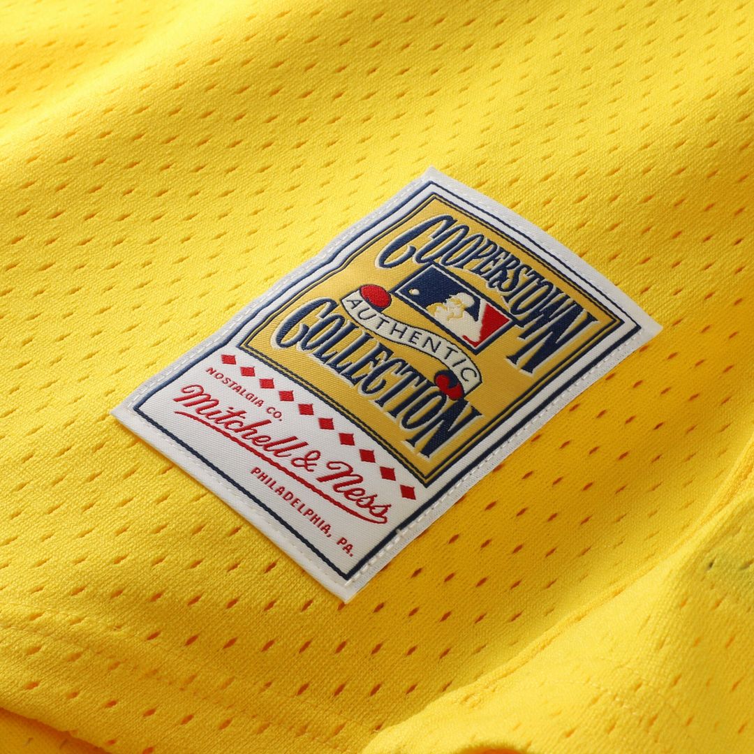 Athletics Mark McGwire Mitchell & Ness Authentic Batting Practice Jersey - Gold
