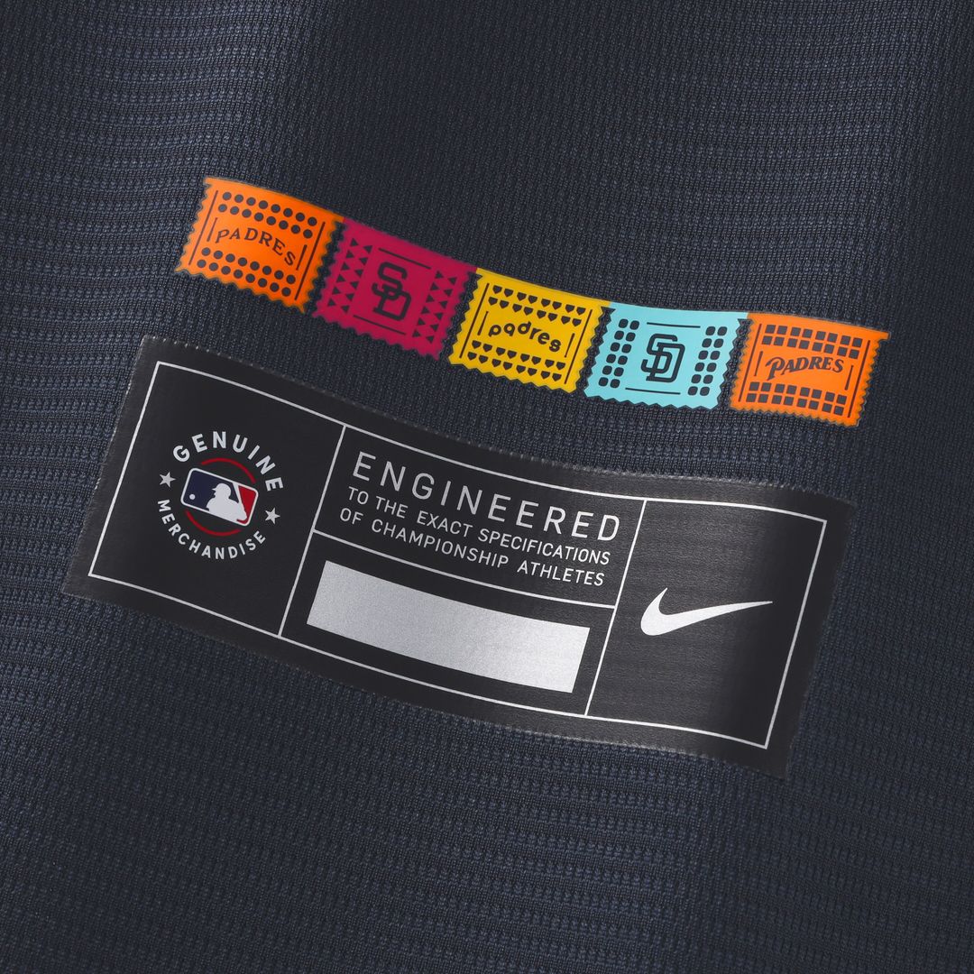 San Diego Padres Xander Bogaerts Nike 2026 City Connect Stadium Jersey - Obsidian