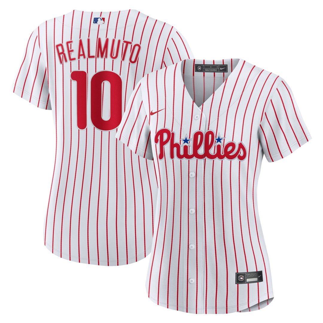 Philadelphia Phillies J.T. Realmuto Nike Women's Home Replica Jersey - White
