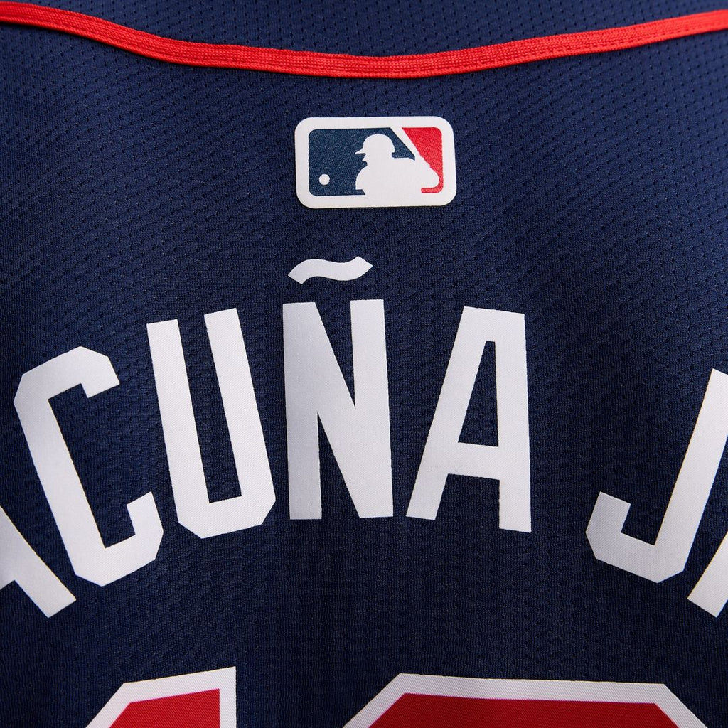 Atlanta Braves Ronald Acuña Jr. Nike Women's Alternate Limited Player Jersey – Navy