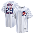 Chicago Cubs Michael Busch Nike Home Replica Jersey - White