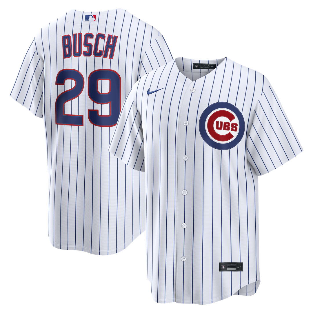 Chicago Cubs Michael Busch Nike Home Replica Jersey - White