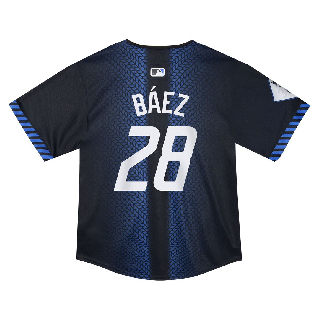 Detroit Tigers Javier Baez Nike Toddler 2024 City Connect Limited Jersey - Navy