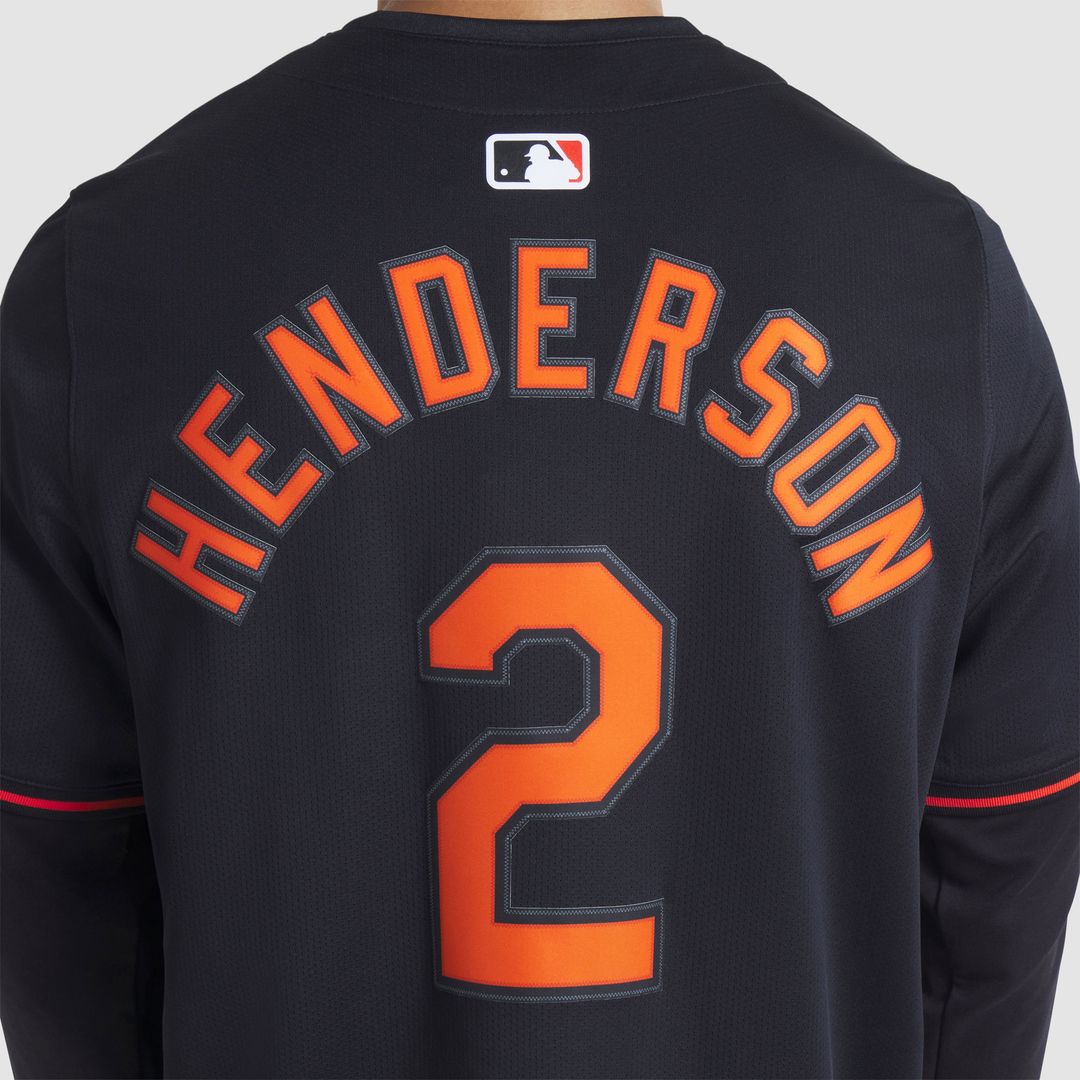 Baltimore Orioles Gunnar Henderson Nike Alternate Limited Player Jersey - Black