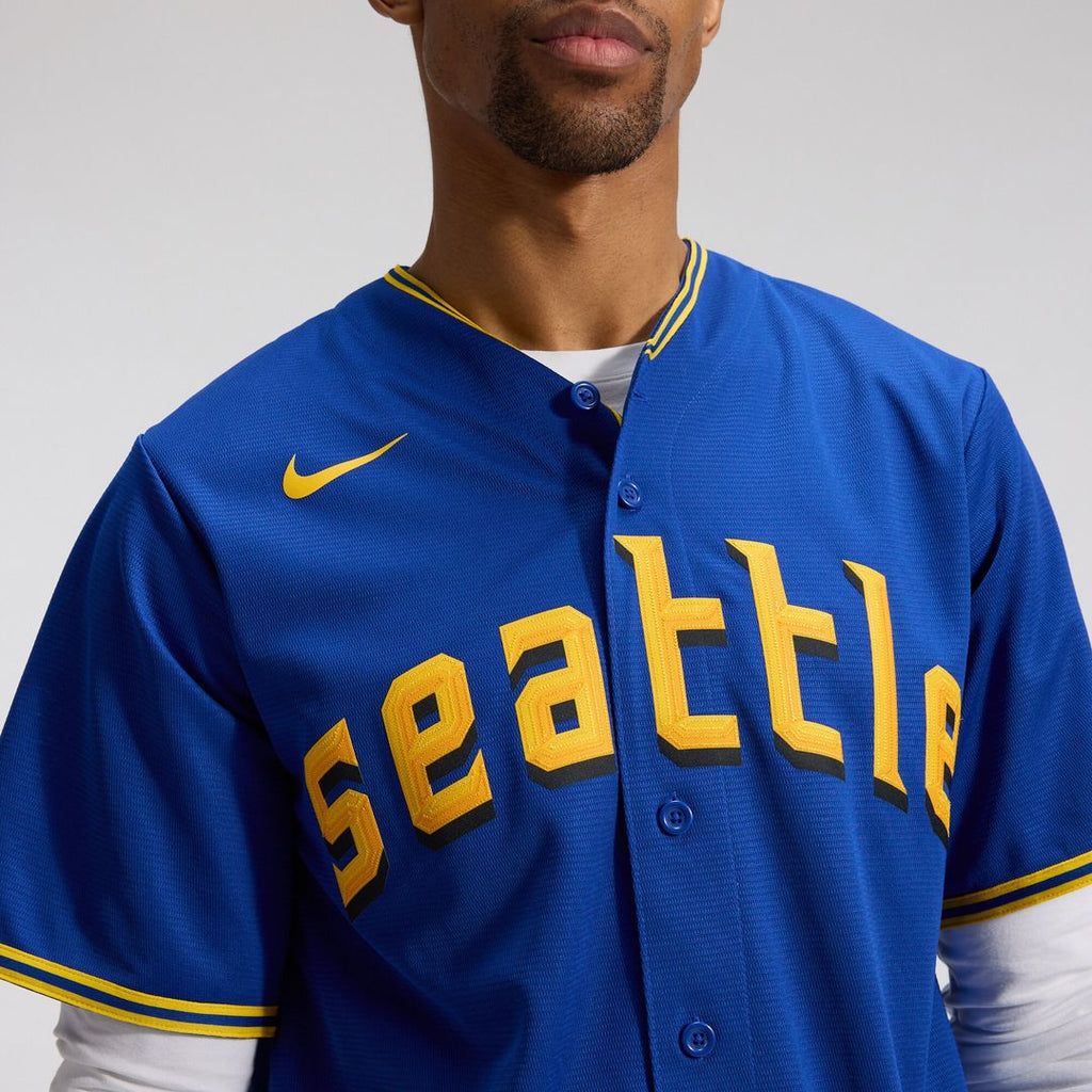 Seattle Mariners Nike City Connect Replica Jersey - Royal