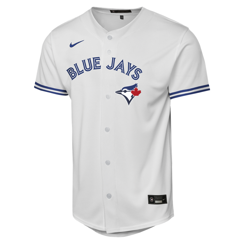 Toronto Blue Jays Trey Yesavage Nike Youth Home Baseline Jersey - White