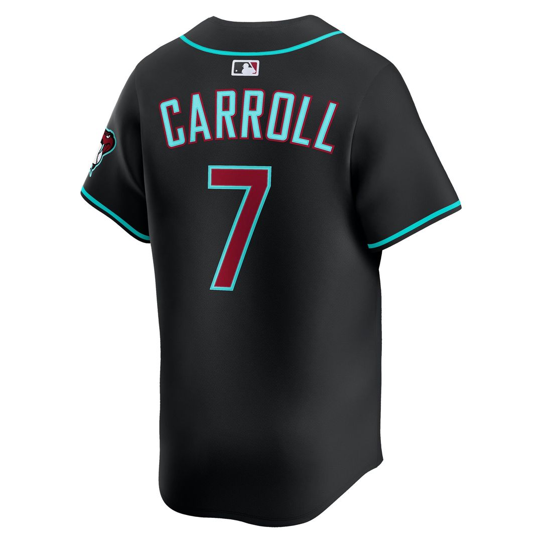 Arizona Diamondbacks Corbin Carroll Nike Alternate Limited Player Jersey - Black