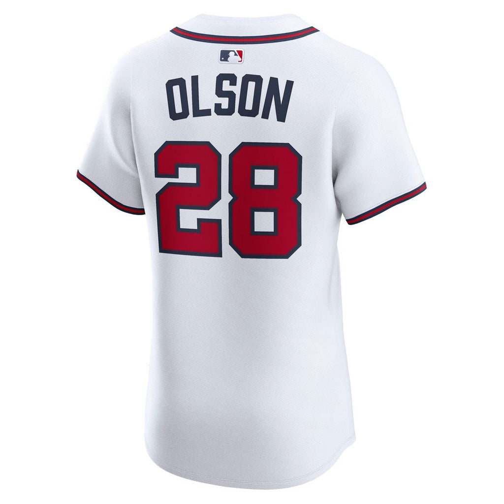 Atlanta Braves Matt Olson Nike Home Elite Player Jersey - White