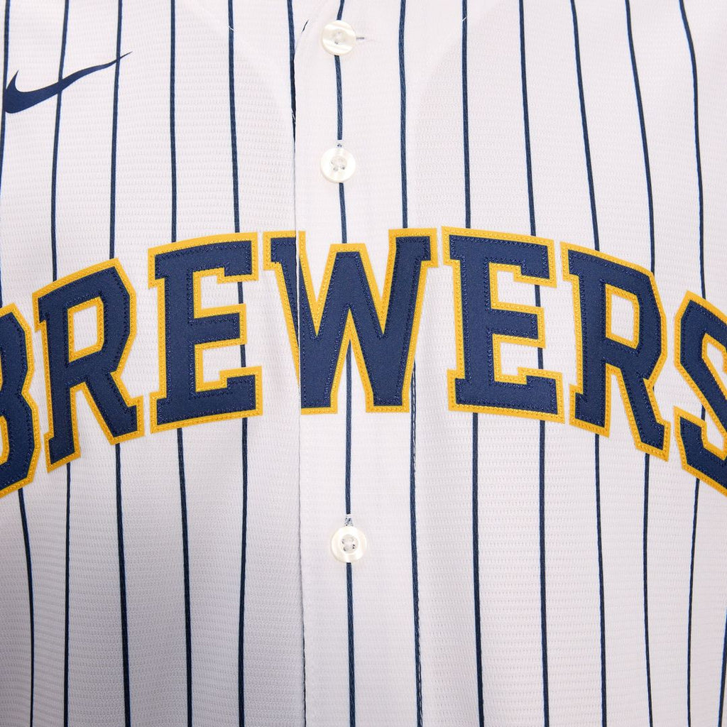 Milwaukee Brewers Christian Yelich Nike Alternate Replica Player Jersey - White