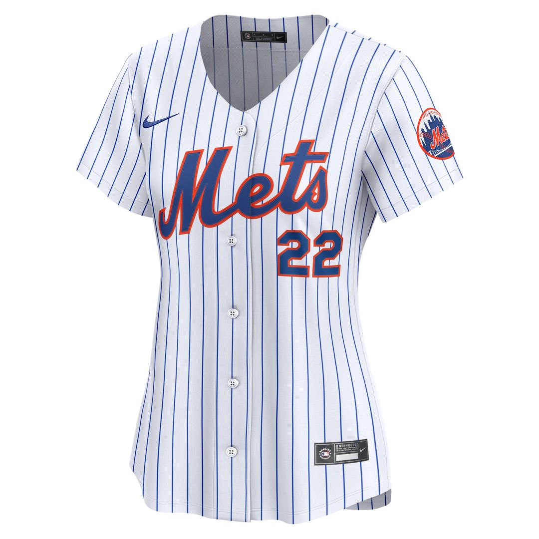 New York Mets Juan Soto Nike Women's Home Limited Player Jersey - White
