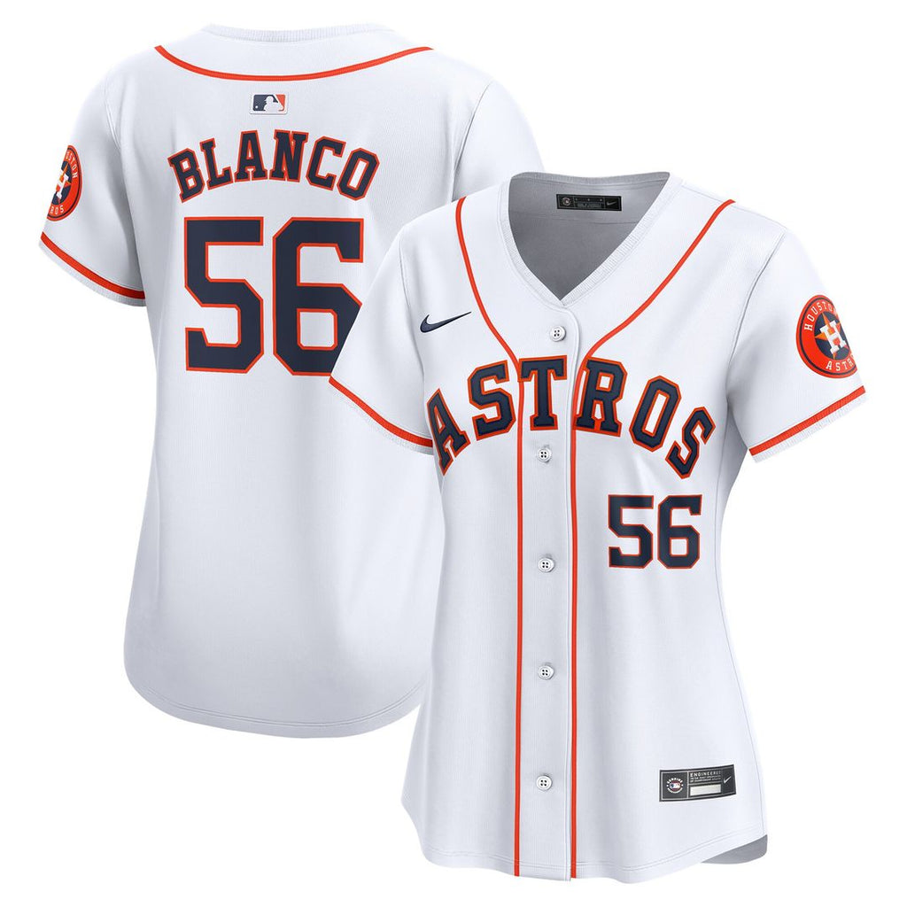 Houston Astros Ronel Blanco Nike Women's Home Limited Jersey - White