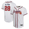 Atlanta Braves Matt Olson Nike Youth Home Game Player Jersey - White