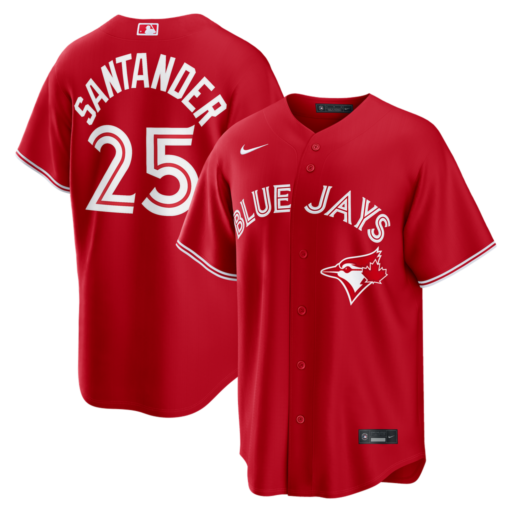 Toronto Blue Jays Anthony Santander Nike Canada Day Replica Jersey - Red