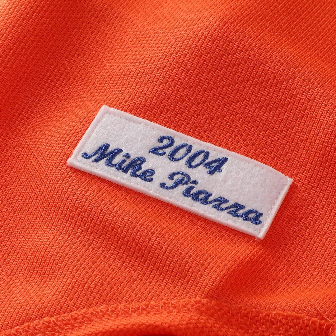 New York Mets Mike Piazza Mitchell & Ness Cooperstown Mesh Batting Practice Button - Up Jersey - Royal