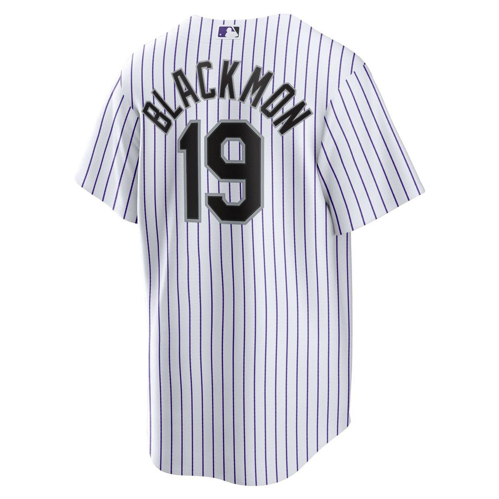 Colorado Rockies Charlie Blackmon Nike Home Replica Player Name Jersey - White