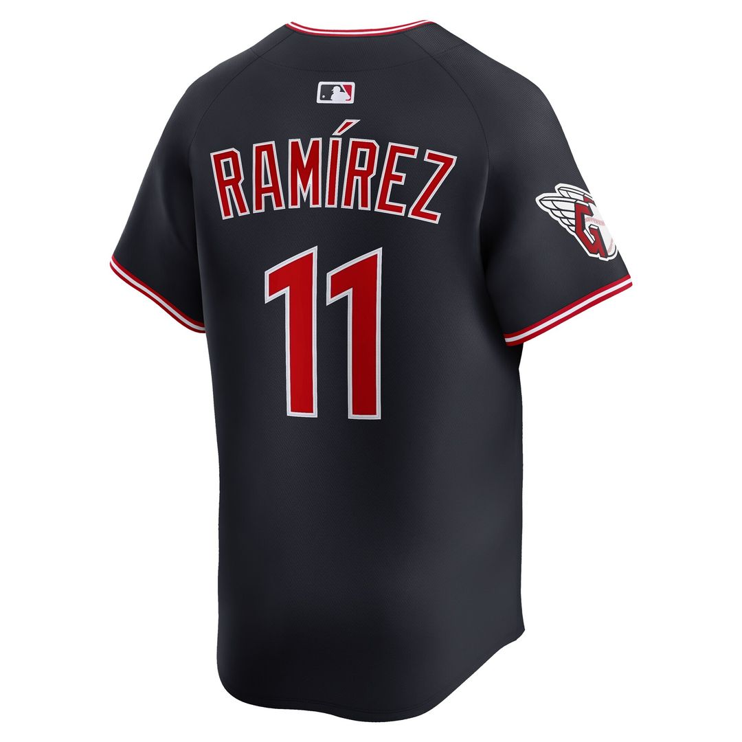 Cleveland Guardians José Ramírez Nike Alternate Limited Player Jersey - Navy