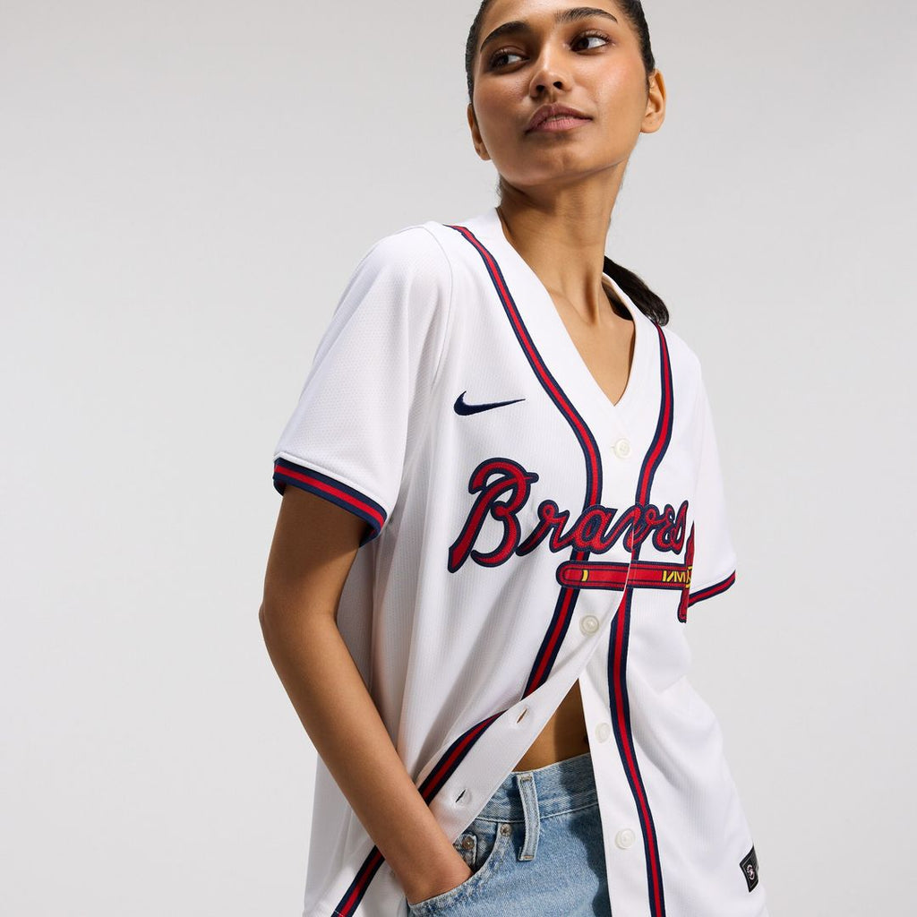 Atlanta Braves Nike Home Women's Limited Jersey - White