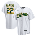 Athletics Jeff McNeil Nike Home Replica Jersey - White