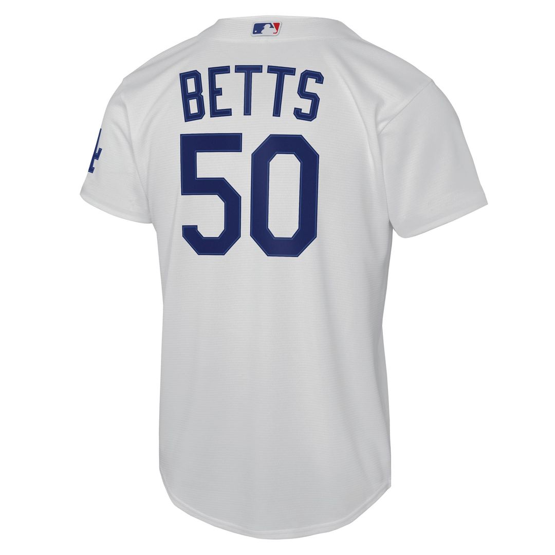 Los Angeles Dodgers Mookie Betts Nike Youth Home Stadium Jersey - White