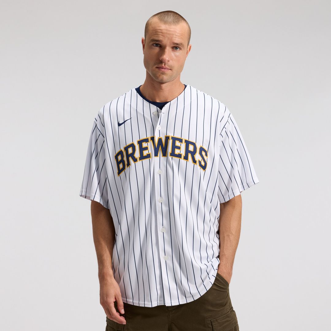 Milwaukee Brewers Christian Yelich Nike Alternate Replica Player Jersey - White