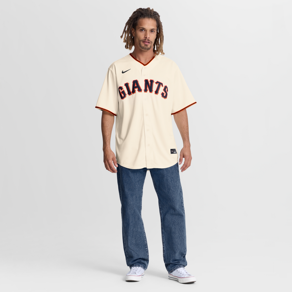 San Francisco Giants Bryce Eldridge Nike Home Replica Jersey - Cream