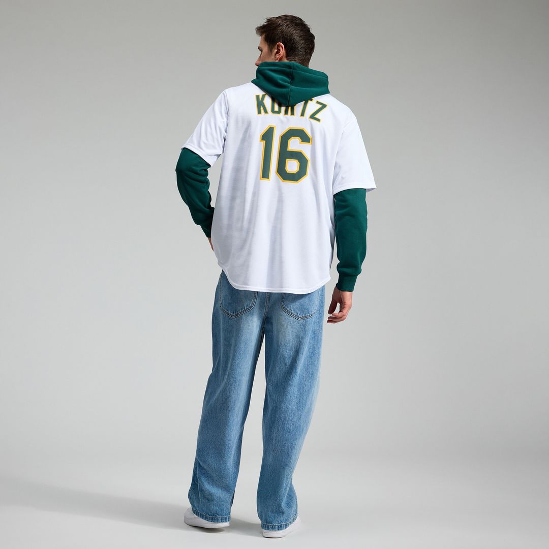 Athletics Nick Kurtz Nike Home Replica Jersey - White