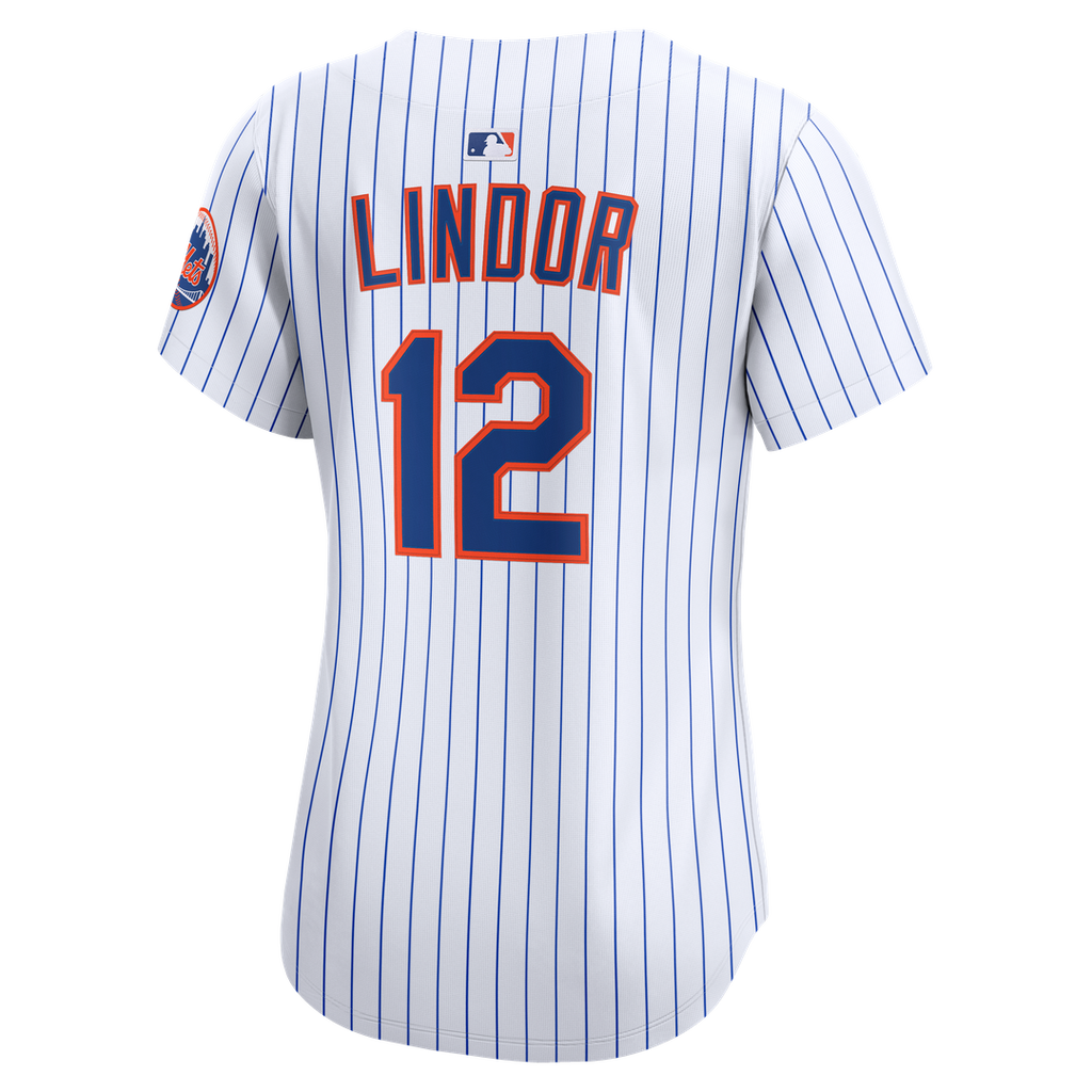 New York Mets Francisco Lindor Nike Women's Home Limited Jersey - White