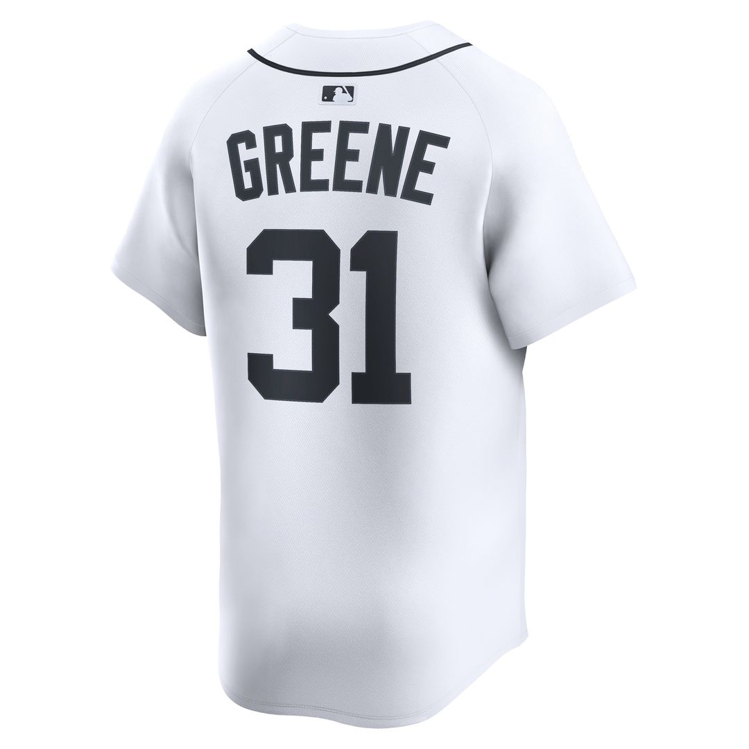 Detroit Tigers Riley Greene Nike Home Limited Player Jersey - White