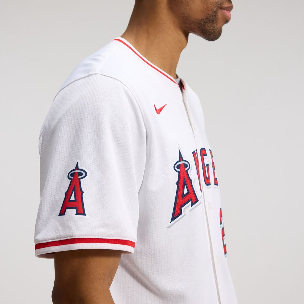 Los Angeles Angels Mike Trout Nike Home Limited Player Jersey - White
