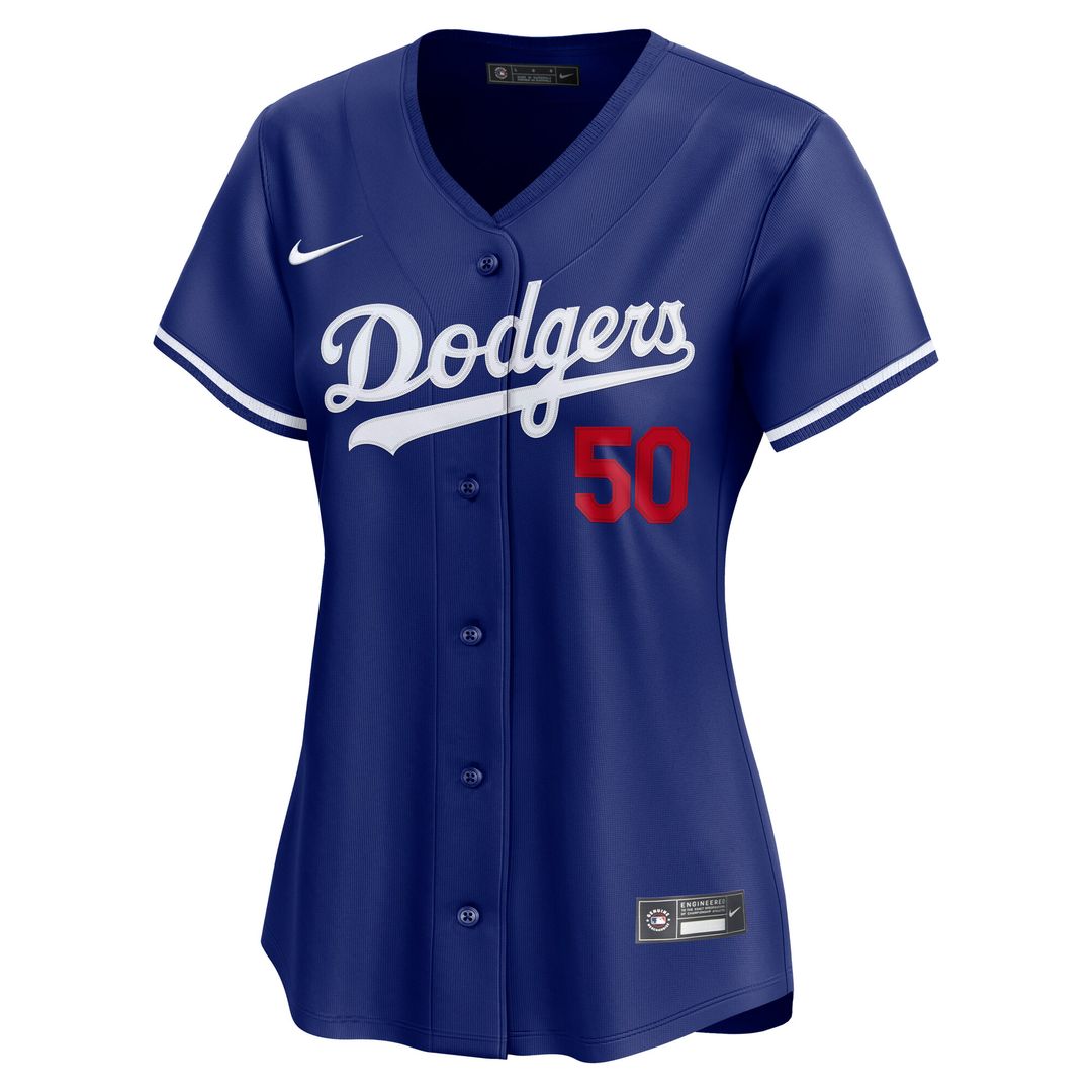 Los Angeles Dodgers Mookie Betts Nike Women's Alternate 2 Limited Player Jersey - Royal